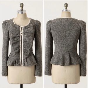 Anthro Elevenses Half Pass Jacket